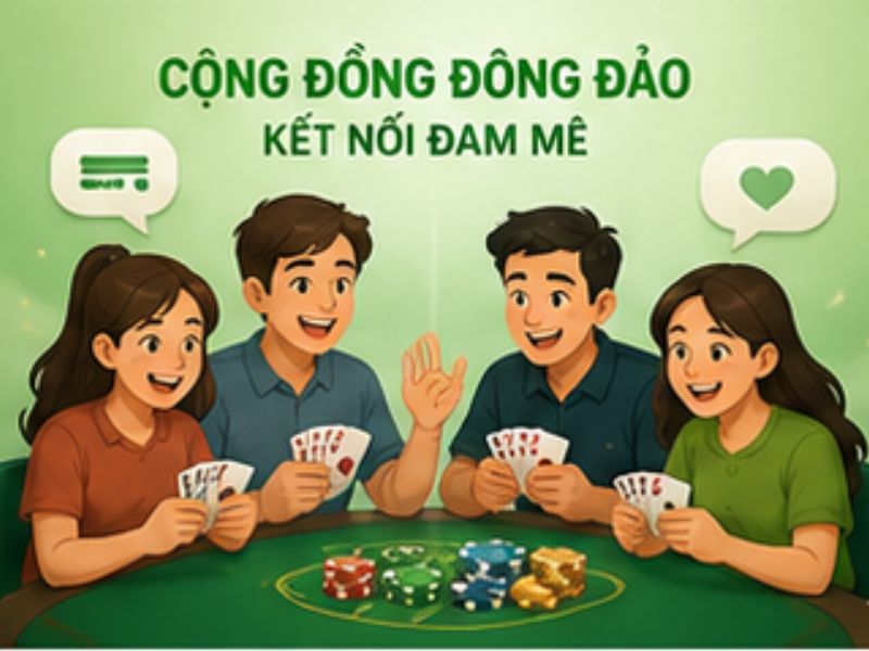 Cộng đồng người chơi đông đảo