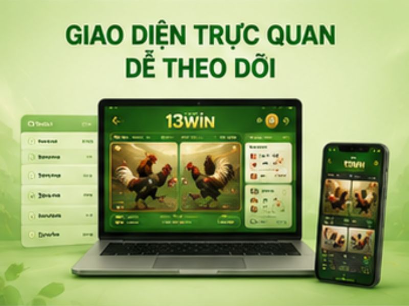 Giao diện trực quan, dễ theo dõi