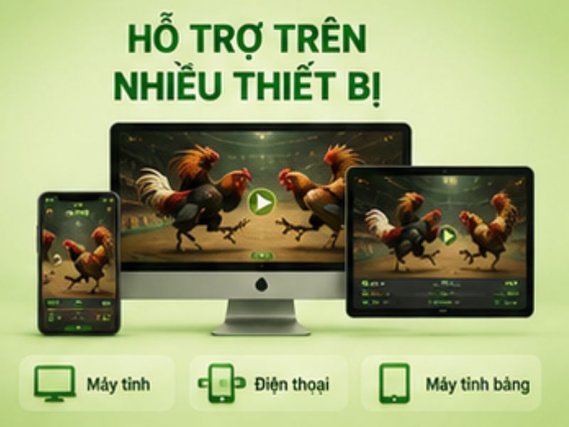 Hỗ trợ trên nhiều thiết bị