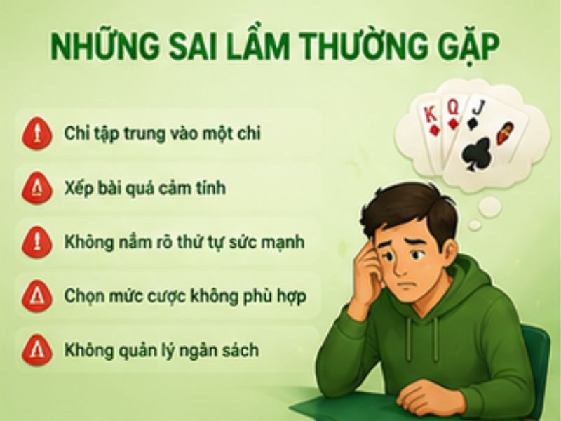 Những Sai Lầm Người Chơi Thường Gặp
