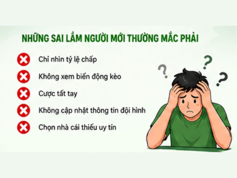 Những Sai Lầm Người Mới Thường Mắc Phải